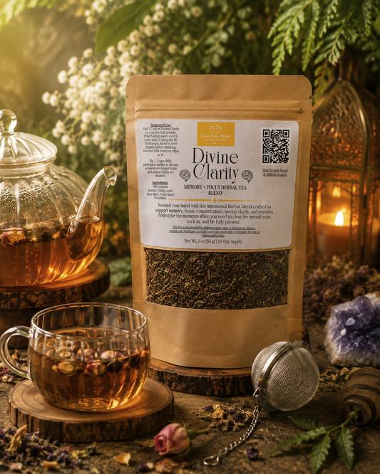 Divine Clarity | Memory + Focus Herbal Tea