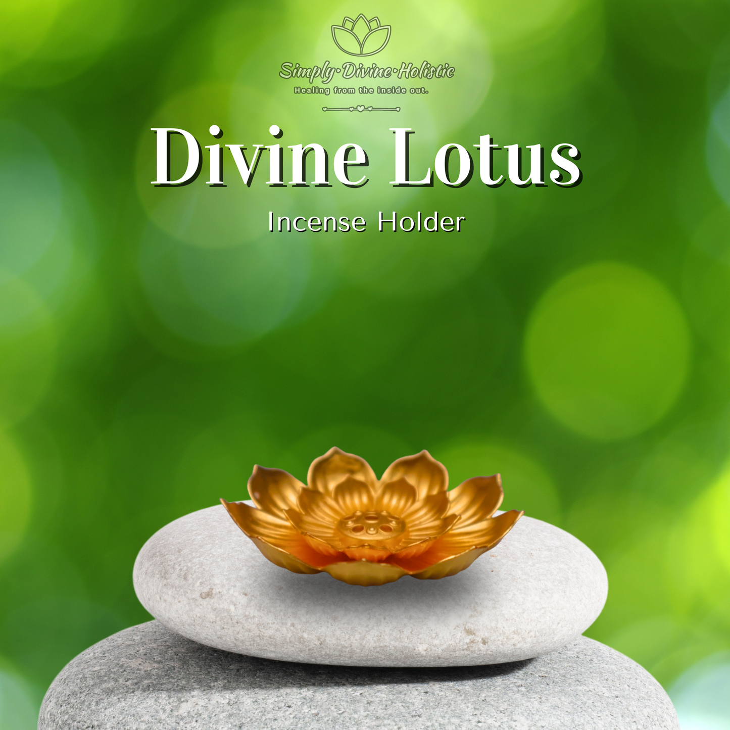 Divine Lotus Incense Holder