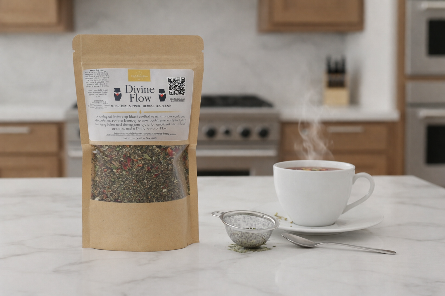 Divine Flow | Menstrual Support Herbal Tea Blend